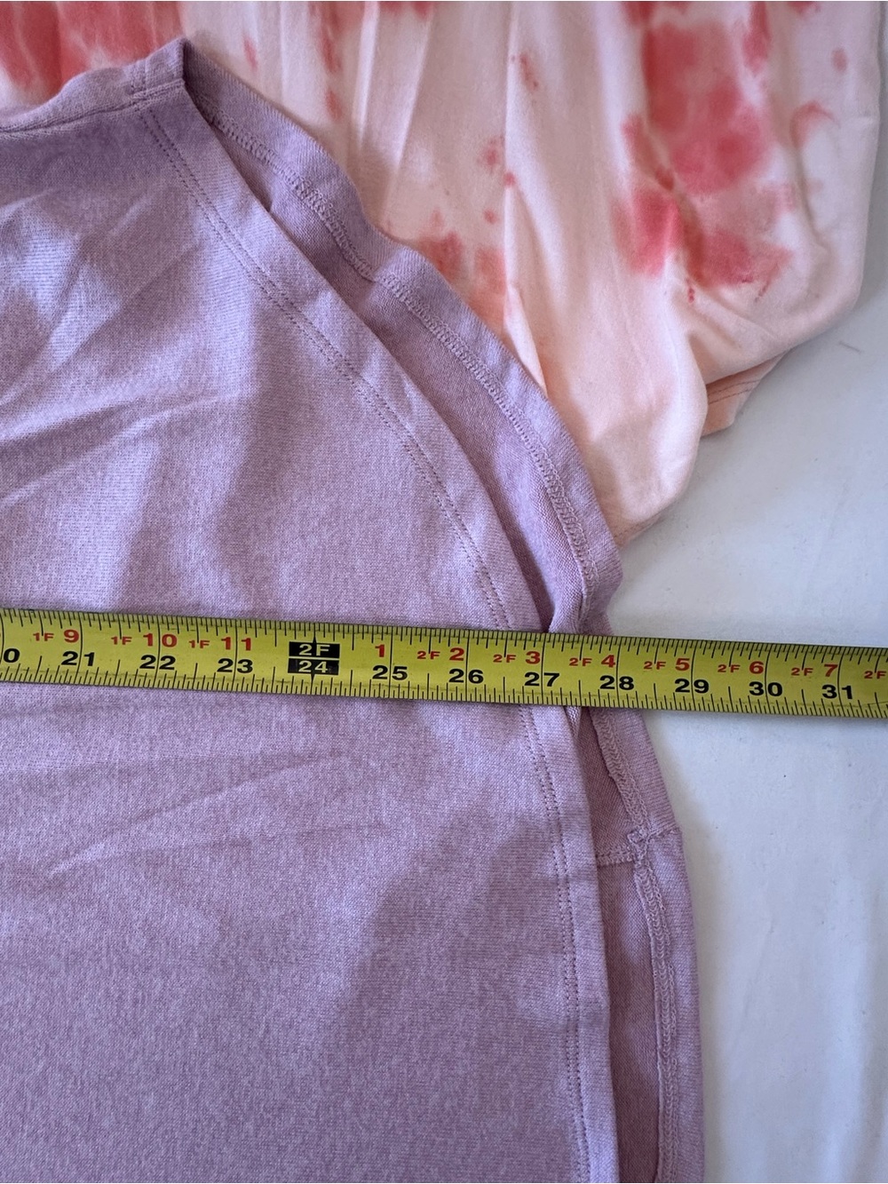 Old Navy Women's Tank Tops - Dusty Lavender & Peach Tie-Dye - Picture 5 of 6